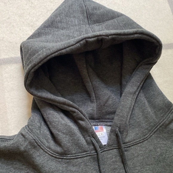NWOT BAYSIDE Gray Hoodie Sweatshirt Men’s Size Large - Picture 4 of 8